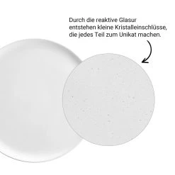 4x Schale 600ml NATIVE In Weiß -Zuhause Dekoration Store butlers 4x schale 600ml native in weiss 3