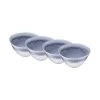 4x Schale 640ml ATLANTIS In Blau -Zuhause Dekoration Store butlers 4x schale 640ml atlantis in blau