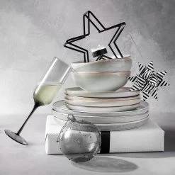 4x Schale Ø17cm HENLEY In Grau -Zuhause Dekoration Store butlers 4x schale o17cm henley in grau 13