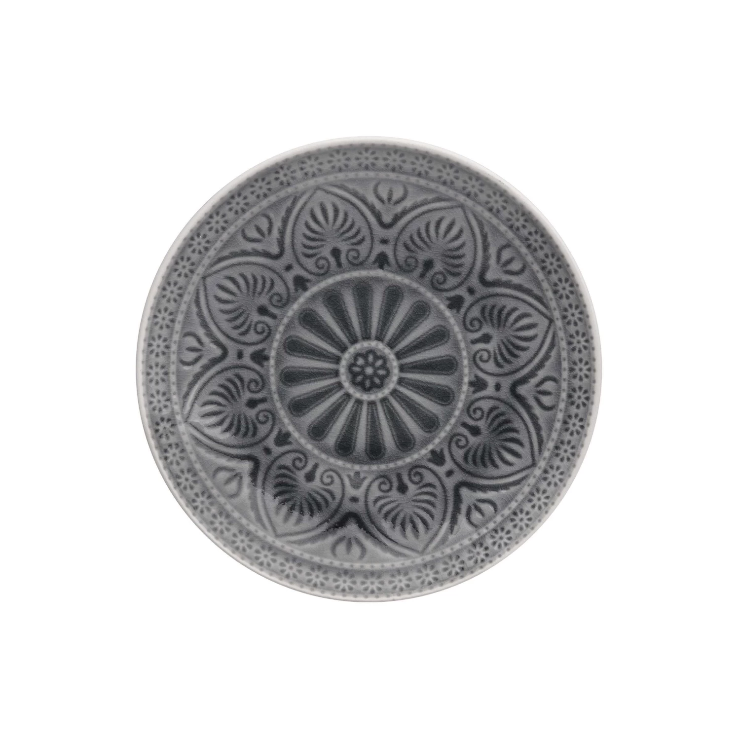 6x Teller Ø21cm SUMATRA In Grau 5 6x Teller Ø21cm SUMATRA In Grau – Bild 4