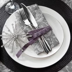 6x Tischset Ø38cm AMBIENTE In Schwarz -Zuhause Dekoration Store butlers 6x tischset o38cm ambiente in schwarz 2