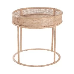 Beistelltisch Höhe 39cm BOHO LOUNGE In Natur -Zuhause Dekoration Store butlers beistelltisch hohe 39cm boho lounge in natur 3