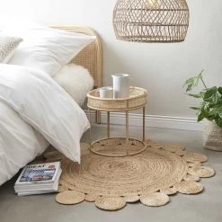 Beistelltisch Höhe 39cm BOHO LOUNGE In Natur -Zuhause Dekoration Store butlers beistelltisch hohe 39cm boho lounge in natur 6