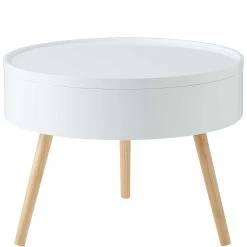 Beistelltisch Mit Stauraum COFFEE TIME In Weiß -Zuhause Dekoration Store butlers beistelltisch mit stauraum coffee time in weiss 2