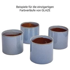 Blumentopf Glasiert GLAZE In Grün -Zuhause Dekoration Store butlers blumentopf glasiert glaze in grun 3