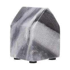 Deko-Haus L 6 X H 9cm BLOCKHOUSE In Grau