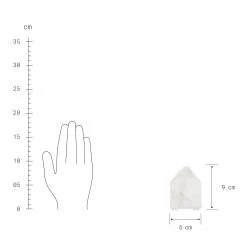 Deko-Haus L 6 X H 9cm BLOCKHOUSE In Weiß -Zuhause Dekoration Store butlers deko haus l 6 x h 9cm blockhouse in weiss 3