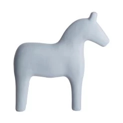 Deko Pferd Höhe 23cm LASSE In Blau -Zuhause Dekoration Store butlers deko pferd hohe 23cm lasse in blau 3