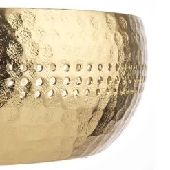 Deko-Schale Mit Lochrand Ø27cm BALI In Gold -Zuhause Dekoration Store butlers deko schale mit lochrand o27cm bali in gold 4