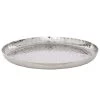 Deko-Teller Gehämmert Ø28cm ORIENTAL LOUNGE In Silber