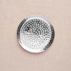 Deko-Teller Gehämmert Ø28cm ORIENTAL LOUNGE In Silber -Zuhause Dekoration Store butlers deko teller gehammert o28cm oriental lounge in silber 2