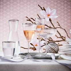 Deko-Teller Ø27cm BANQUET In Silber -Zuhause Dekoration Store butlers deko teller o27cm banquet in silber 5