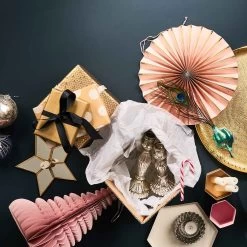 Deko-Teller Ø38cm GOLDEN STAR In Gold -Zuhause Dekoration Store butlers deko teller o38cm golden star in gold 3