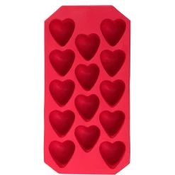 Eiswürfelbereiter Herz COOL DOWN In Rot