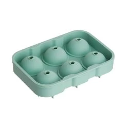 Eiswürfelform XXL 6 Eisbälle COOL DOWN In Salbei