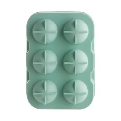 Eiswürfelform XXL 6 Eisbälle COOL DOWN In Salbei -Zuhause Dekoration Store butlers eiswurfelform xxl 6 eisballe cool down in salbei 3