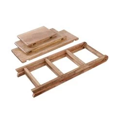 Etagere 3-stufig Höhe 48cm MANGO DAYS In Braun -Zuhause Dekoration Store butlers etagere 3 stufig hohe 48cm mango days in braun 6