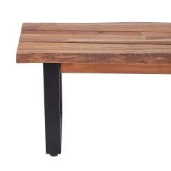 Gartenbank TORRENCE In Braun -Zuhause Dekoration Store butlers gartenbank torrence in braun 6