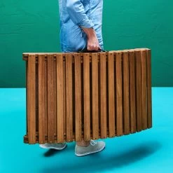 Gartenliege SUN WAVER In Braun -Zuhause Dekoration Store butlers gartenliege sun waver in braun 3