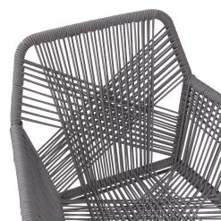 Gartensessel CORDÉE In Dunkelgrau -Zuhause Dekoration Store butlers gartensessel cordee in dunkelgrau 7