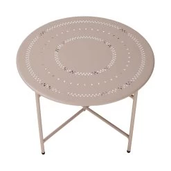 Gartentisch Mit Stanzung ASHLEY In Beige -Zuhause Dekoration Store butlers gartentisch mit stanzung ashley in beige 4