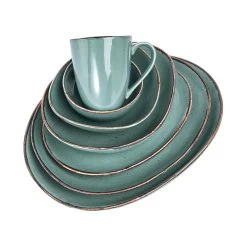 Geschirr-Set 16-tlg. FINCA In Blau -Zuhause Dekoration Store butlers geschirr set 16 tlg finca in blau 11