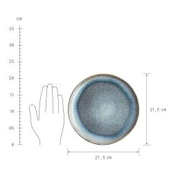 Geschirr-Set 16-tlg. HILDA In Dunkelblau -Zuhause Dekoration Store butlers geschirr set 16 tlg hilda in dunkelblau 3