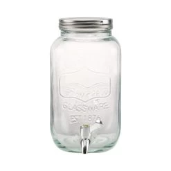 Getränkespender 3,5 L REFRESH In Transparent -Zuhause Dekoration Store butlers getrankespender 3 5 l refresh in transparent 2