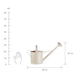 Gießkanne 8l ZINC In Beige -Zuhause Dekoration Store butlers giesskanne 8l zinc in beige 3