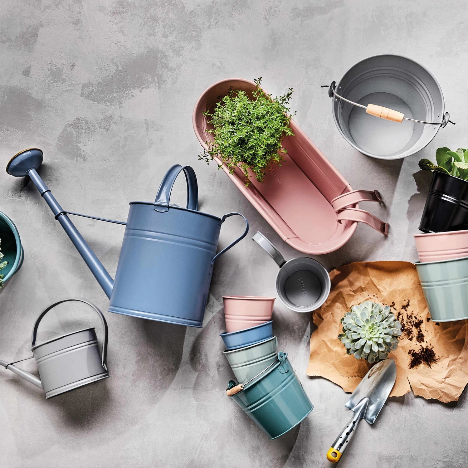 Gießkanne 8l ZINC In Schwarz 4 Gießkanne 8l ZINC In Schwarz – Bild 2