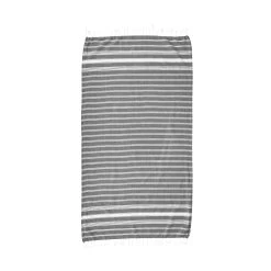 Hamamtuch L 170 X B 90cm SURFSIDE In Anthrazit -Zuhause Dekoration Store butlers hamamtuch l 170 x b 90cm surfside in anthrazit 2