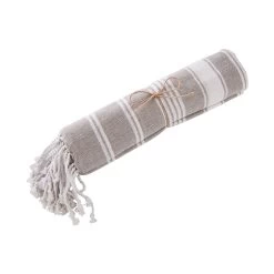 Hamamtuch L 170 X B 90cm SURFSIDE In Taupe 7 Hamamtuch L 170 X B 90cm SURFSIDE In Taupe -Zuhause Dekoration Store butlers hamamtuch l 170 x b 90cm surfside in taupe 2