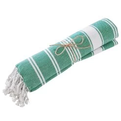 Hamamtuch SURFSIDE 5er-Set In Blau -Zuhause Dekoration Store butlers hamamtuch surfside 5er set in blau 5