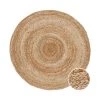 Hanf-Teppich Ø110cm ALL NATURE In Natur -Zuhause Dekoration Store butlers hanf teppich o110cm all nature in natur 6