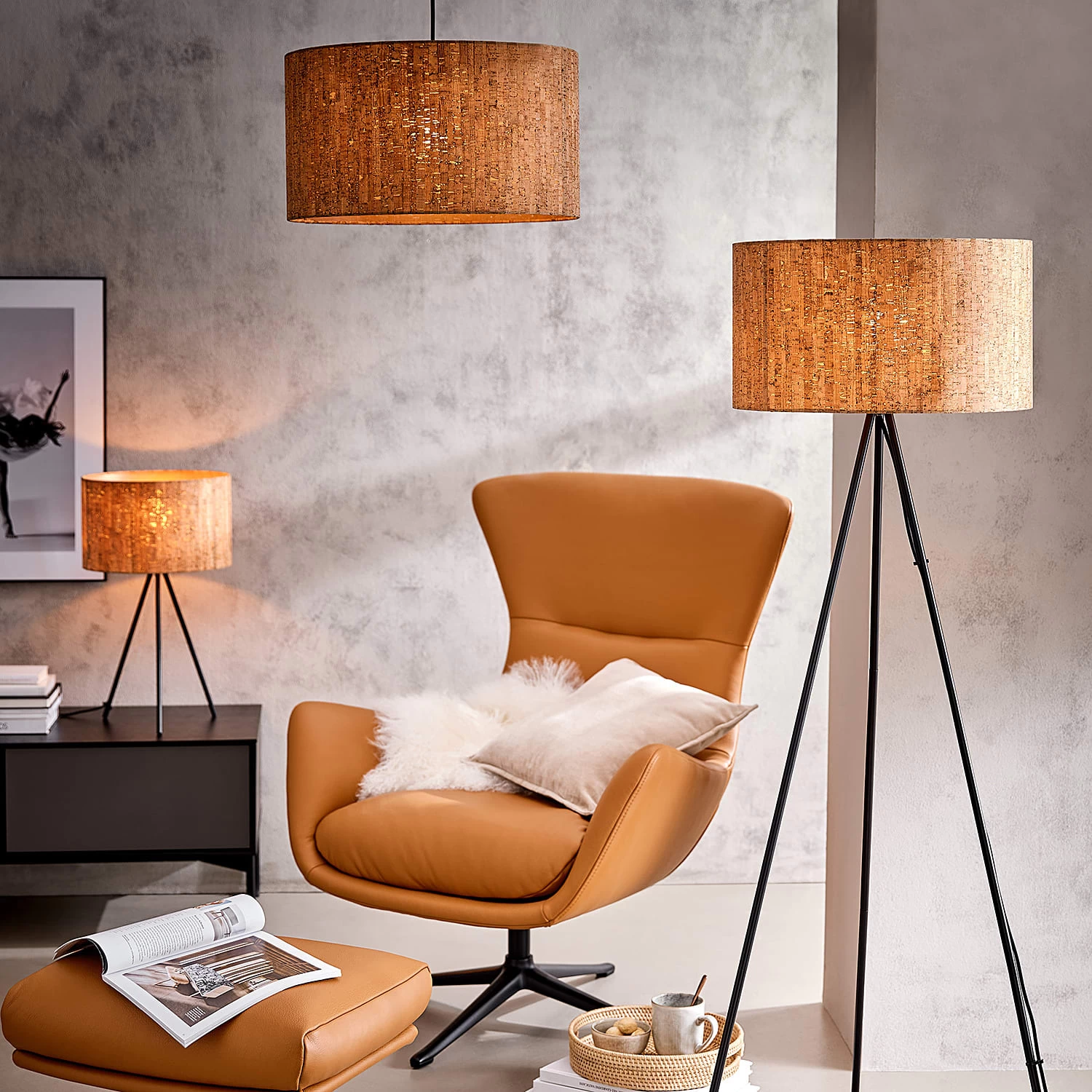 Hängeleuchte CANTICO In Braun 4 Hängeleuchte CANTICO In Braun – Bild 2