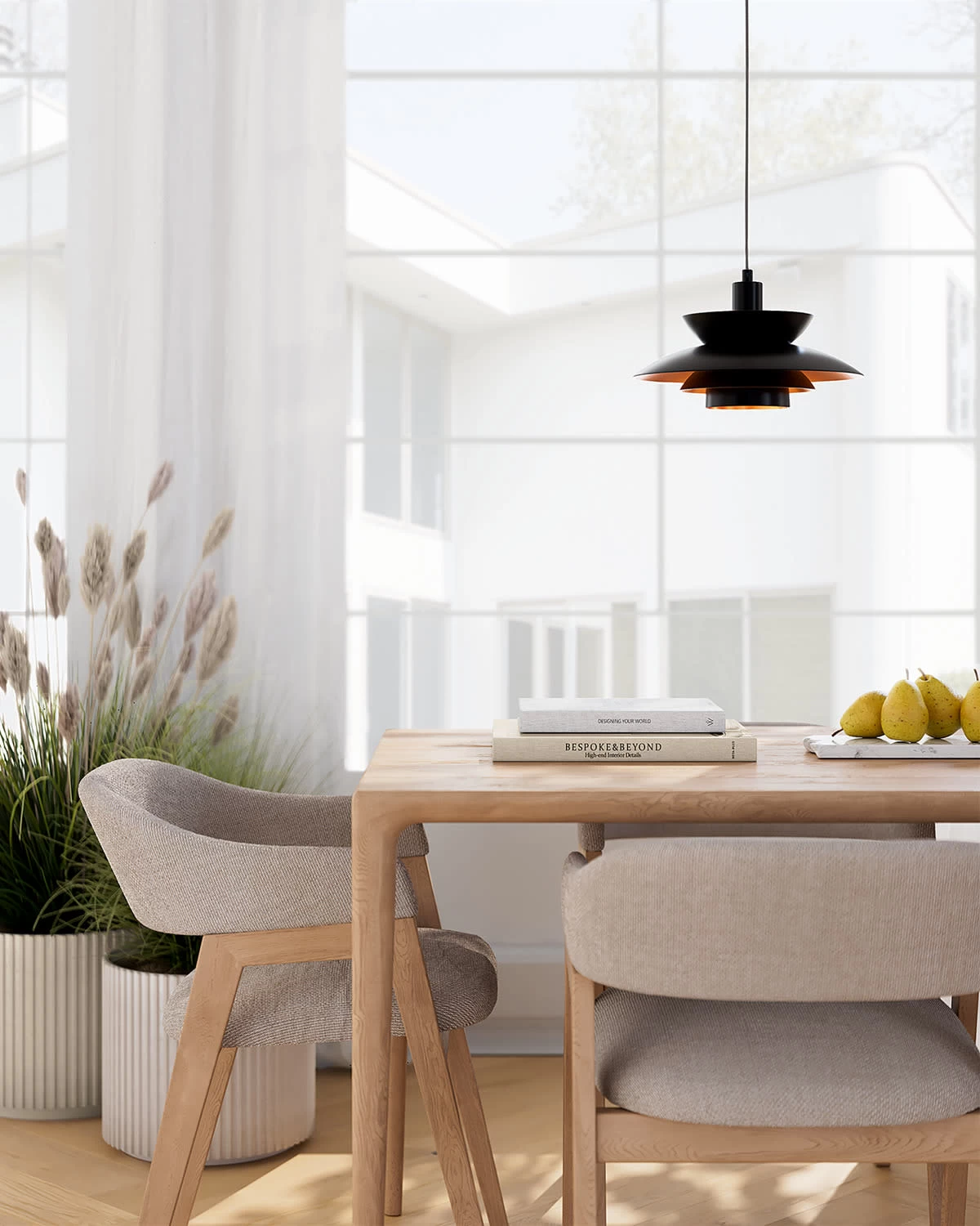 Hängeleuchte SINGAPUR In Schwarz 4 Hängeleuchte SINGAPUR In Schwarz – Bild 2