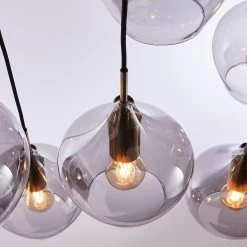 Hängeleuchte SOFIE In Grau -Zuhause Dekoration Store butlers hangeleuchte sofie in grau 10