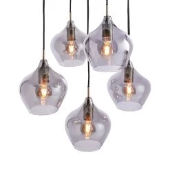 Hängeleuchte SOFIE In Grau