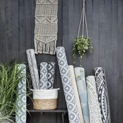 In- & Outdoor-Teppich L 180 X B 118cm COLOUR CLASH In Creme -Zuhause Dekoration Store butlers in and outdoor teppich l 180 x b 118cm colour clash in creme 5