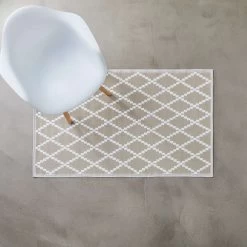 In- & Outdoor-Teppich Rauten L 150 X B 90cm COLOUR CLASH In Natur -Zuhause Dekoration Store butlers in and outdoor teppich rauten l 150 x b 90cm colour clash in natur 2