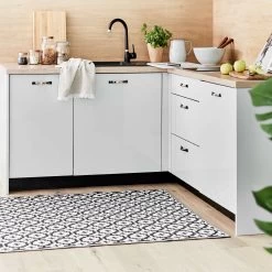 In- & Outdoorteppich Mosaik L 180 X B 120cm COLOUR CLASH In Schwarz -Zuhause Dekoration Store butlers in and outdoorteppich mosaik l 180 x b 120cm colour clash in schwarz 9