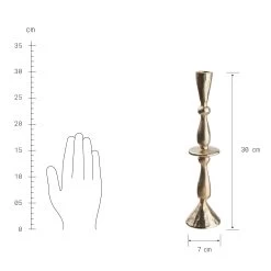 Kerzenhalter-Set 2-tlg. BOHO LOVE In Gold -Zuhause Dekoration Store butlers kerzenhalter set 2 tlg boho love in gold 5