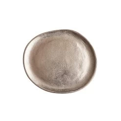 Kerzenteller Organisch Ø22cm BANQUET In Gold