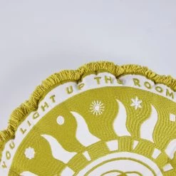 Kissen CARTAGENA In Gold -Zuhause Dekoration Store butlers kissen cartagena in gold 3