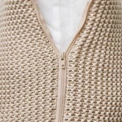 Kissen L 50 X B 50cm AVA In Taupe -Zuhause Dekoration Store butlers kissen l 50 x b 50cm ava in taupe 4