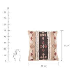 Kissen L 50 X B 50cm HIPPIE TRAIL In Bunt -Zuhause Dekoration Store butlers kissen l 50 x b 50cm hippie trail in bunt 3