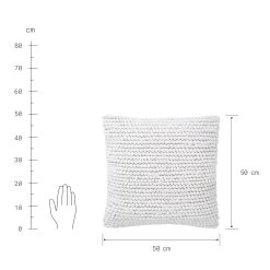 Kissen L 50 X B 50cm KALEA In Beige -Zuhause Dekoration Store butlers kissen l 50 x b 50cm kalea in beige 2