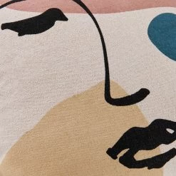 Kissen Line Art L 50 X B 50cm MOOD INDIGO In Bunt -Zuhause Dekoration Store butlers kissen line art l 50 x b 50cm mood indigo in bunt 4