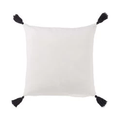 Kissen Line Art L 50 X B 50cm MUSE In Natur-Schwarz -Zuhause Dekoration Store butlers kissen line art l 50 x b 50cm muse in natur schwarz 2