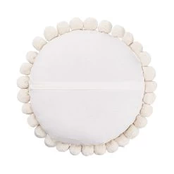 Kissen Ø45cm DAISY In Weiß -Zuhause Dekoration Store butlers kissen o45cm daisy in weiss 2